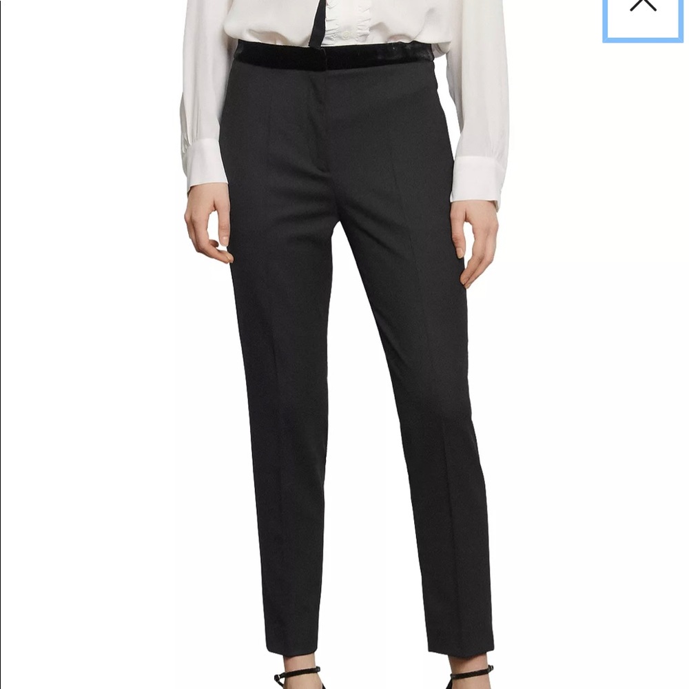 Sandro black dress trouser size 34/XS
